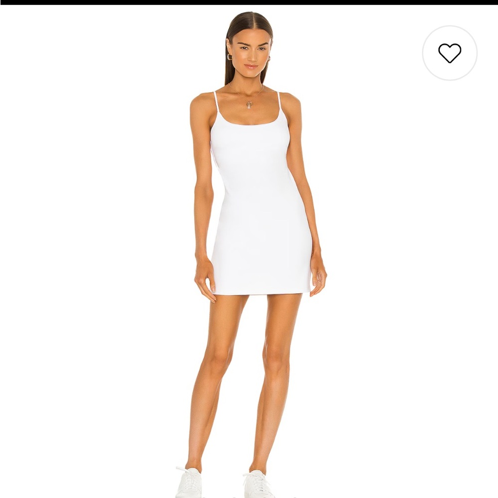 White Athliesure Mini Dress